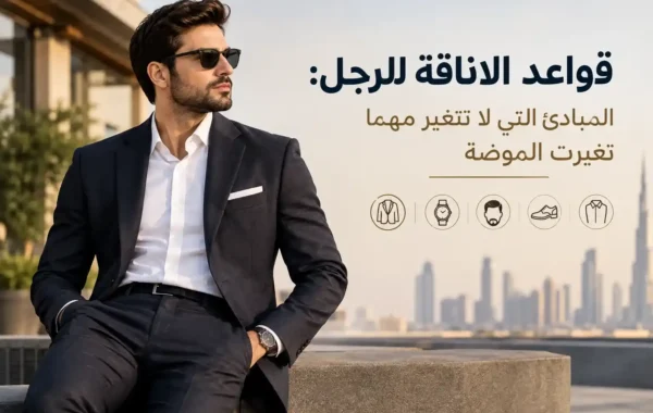 قواعد الاناقة للرجل: المبادئ التي لا تتغير مهما تغيرت الموضة